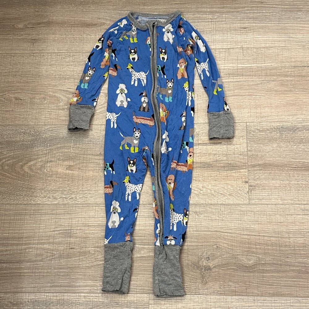 Little Sleepies "Puppies" Romper